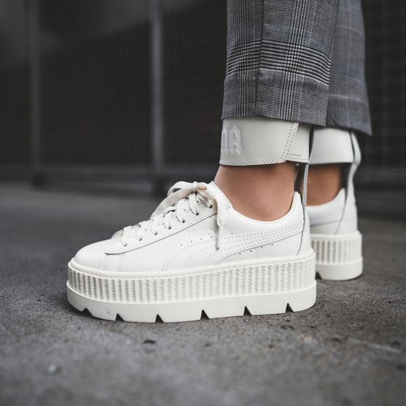 fenty platform sneakers